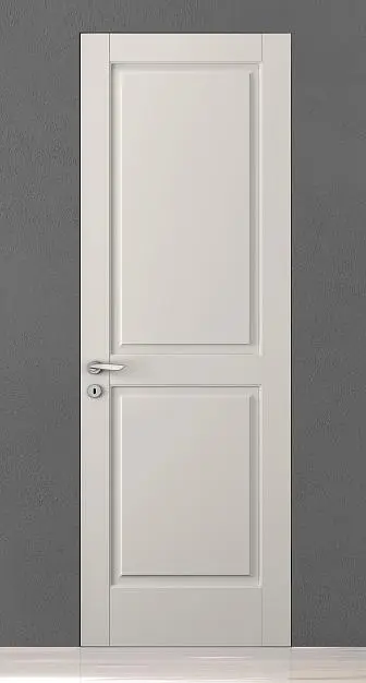 CORDA-60, модель 110P, матовая эмаль L06 Grigio Seta, скрытый короб INVISIBLE.
