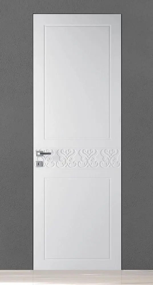 TREND-60, TR12, матовая эмаль Bianco, скрытый короб INVISIBLE.