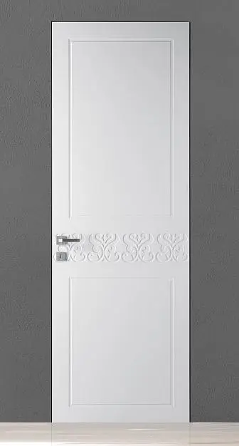 TREND-60, TR12, матовая эмаль Bianco, скрытый короб INVISIBLE.