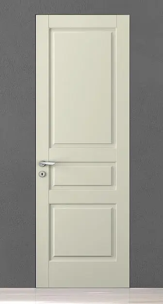 CORDA-60, модель 127P, матовая эмаль L02 Bianco Night, скрытый короб INVISIBLE.