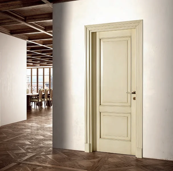 TUSCANY, mod. FIRENZE, Laccato Tuskany White. Вид со стороны короба.