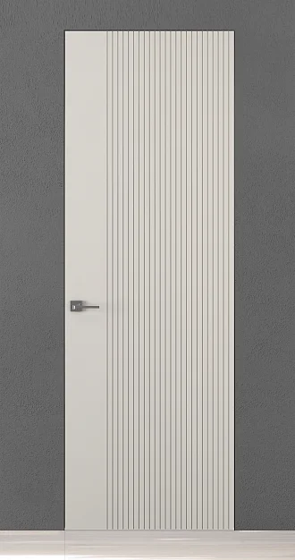 TREND-60, модель Reef, матовая эмаль L06 Grigio Setta. "Скрытый" короб INVISIBLE.