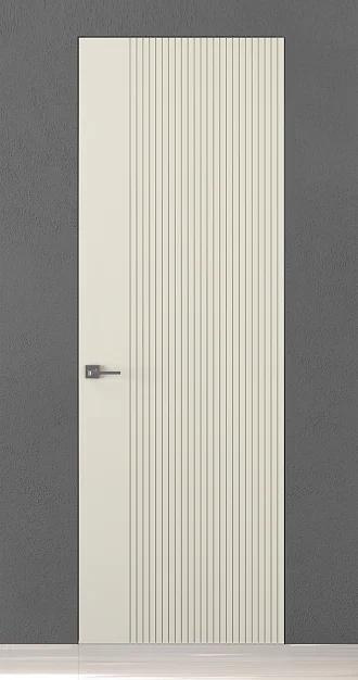 TREND-60, модель Reef, матовая эмаль L02 Bianco Night. "Скрытый" короб INVISIBLE.