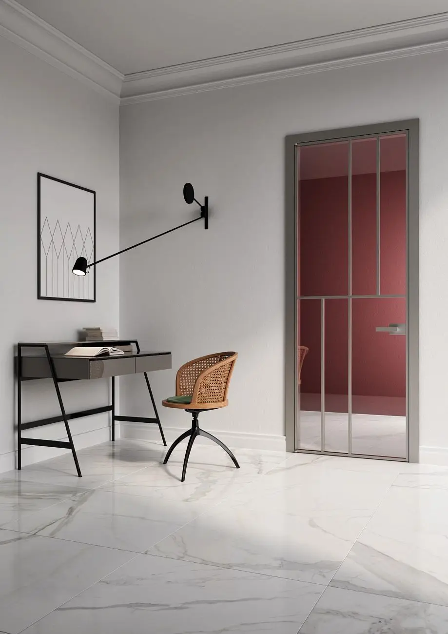 BATTCC STP45 CELINE product door champagne trasparent glass.