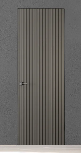 TREND-60, модель Step-V, матовая эмаль L14 Ombra. "Скрытый" короб INVISIBLE.