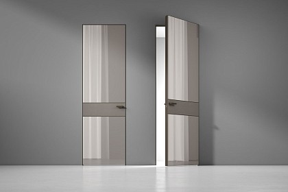 ЛАГО-60, Плэйн | LAGO-60, Plain<br>Двойное стекло с центральной вставкой - состаренное зеркало