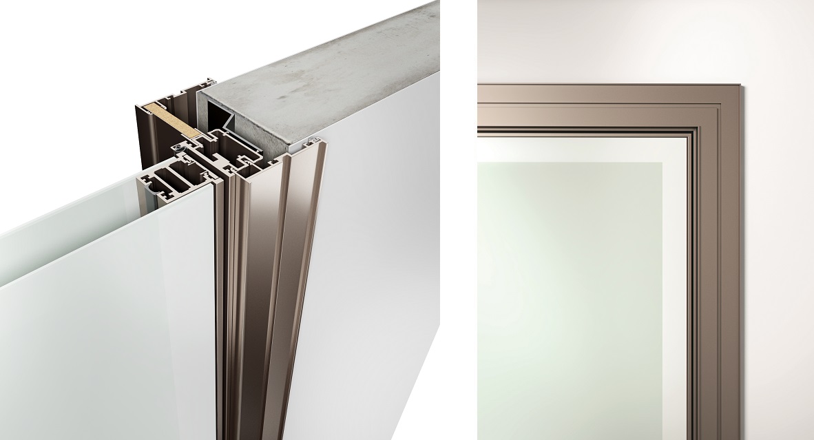 Купить Дверь Алюминиевого Профиля Symmetry